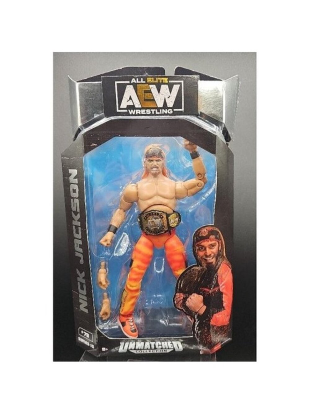 Nick Jackson AEW Unmatched Collection Series 10 Action Figure